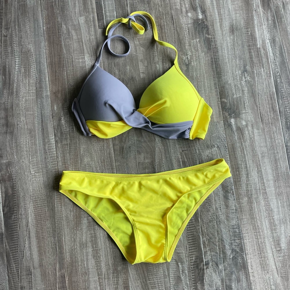 Neon Twist Bikini Size Medium